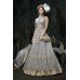 GREY INDIAN DESIGNER WEDDING AND BRIDAL GOWN